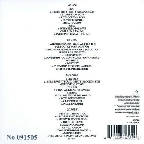 U2 / Songs Of Surrender (Deluxe Edition)(4CD)