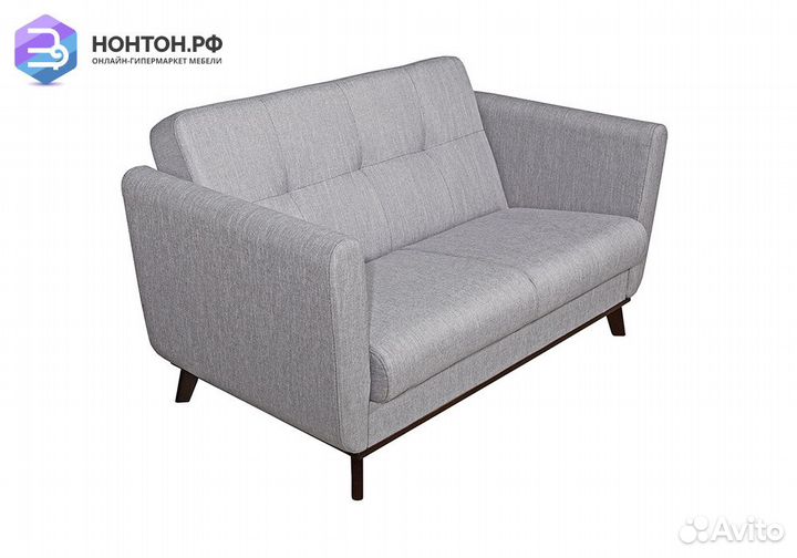Диван книжка Лайм 2-х местный серый
