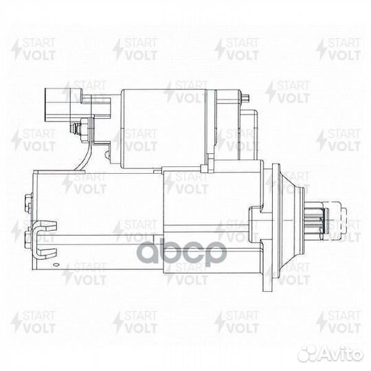 Стартер Chery Bonus LSt 2707 startvolt