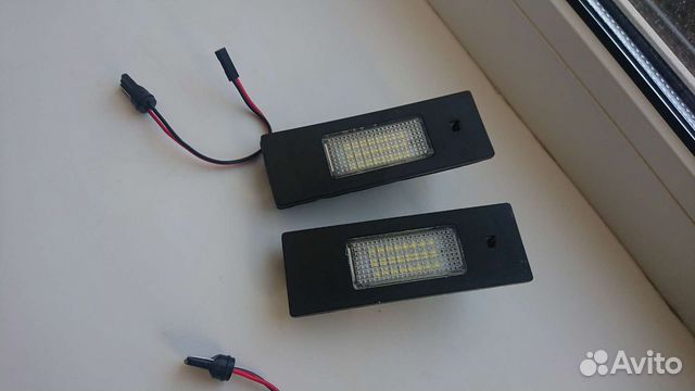 Led подстветка госномера бмв e85 e63
