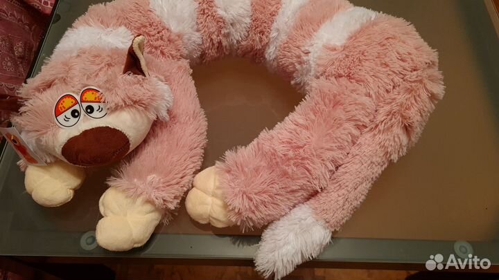 Большая мягкая игрушка кот