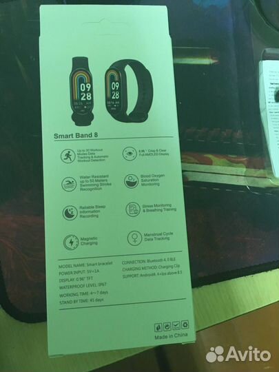 Фитнес браслет xiaomi mi band 8