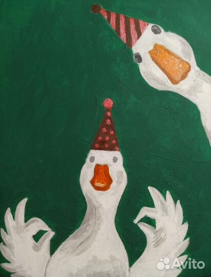 Интерьерная картина ручная работа