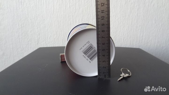 Копилка с замком многоразовая металлическая