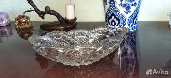 Ваза хрустальная СССР