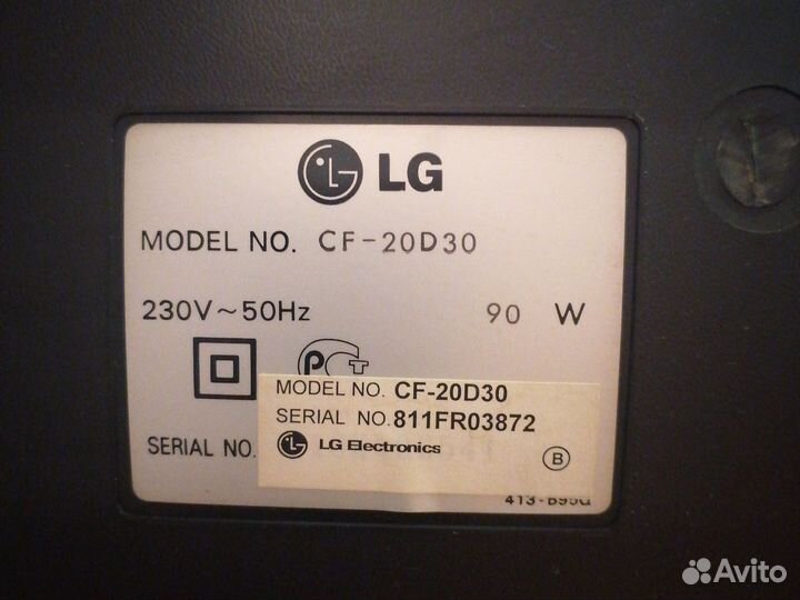 Телевизор LG CF 20D30