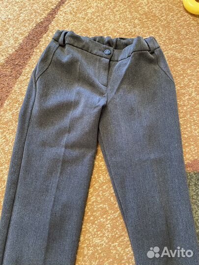 Брючки школные на девочку, рост 134