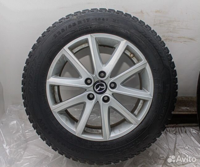 Колеса зимние R17 Mazda CX-5 оригинал с датчиками