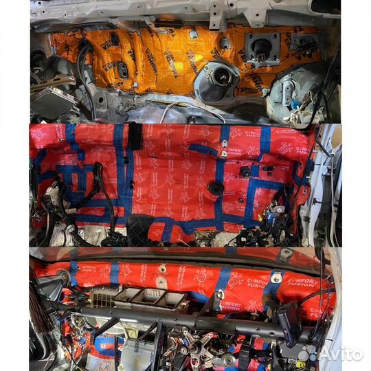 Шумоизоляция авто