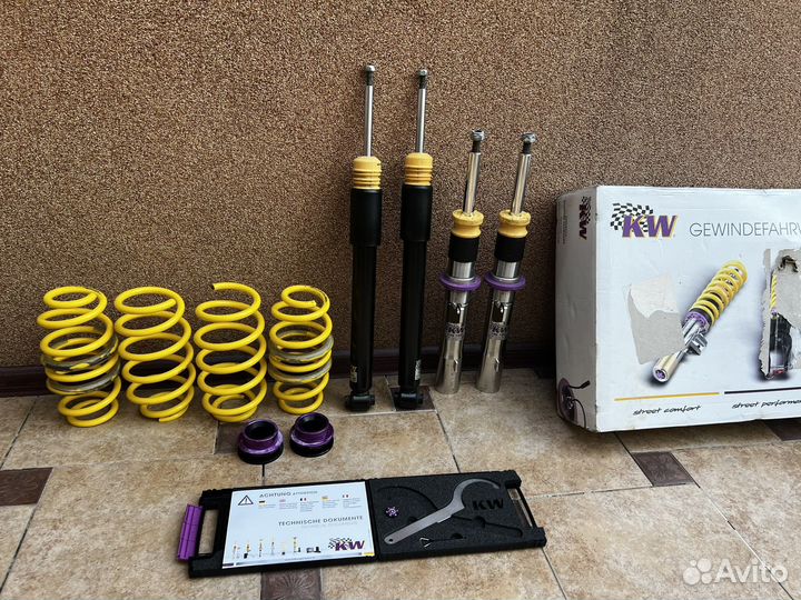Винтовая подвеска KW Var.1 VW Golf Gti mk8