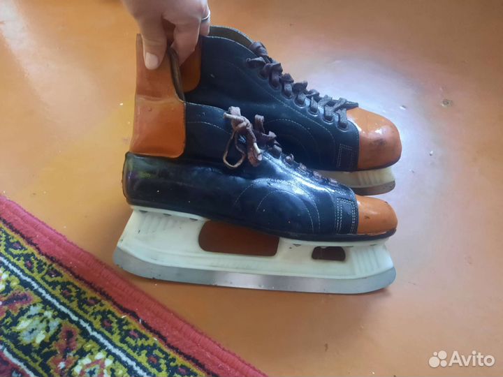 Коньки хоккейные СССР