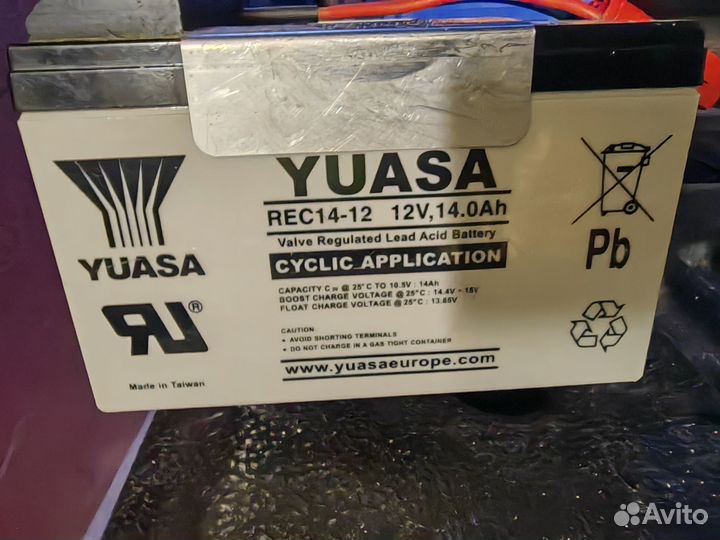 Аккумулятор тяговый для буксировщиков и моторов