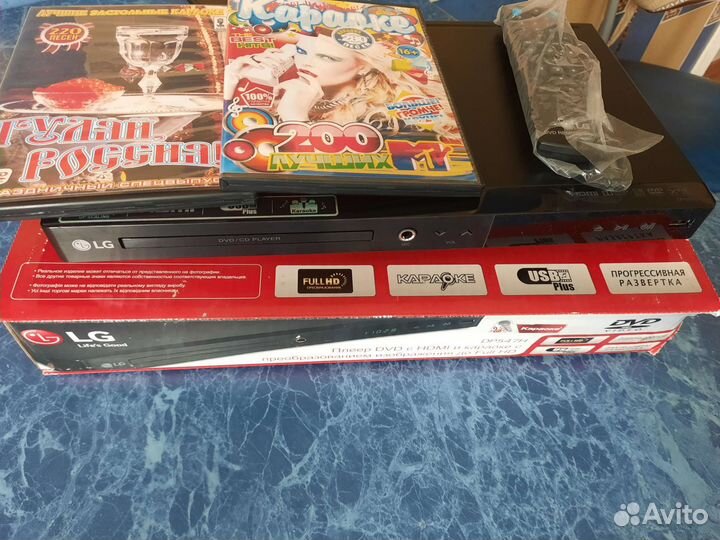 Dvd плеер с караоке lg