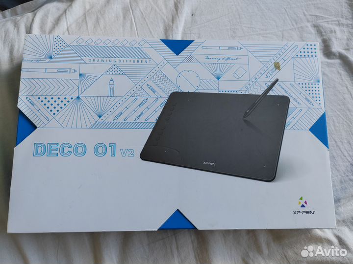 Графический планшет xp pen deco 01 v2