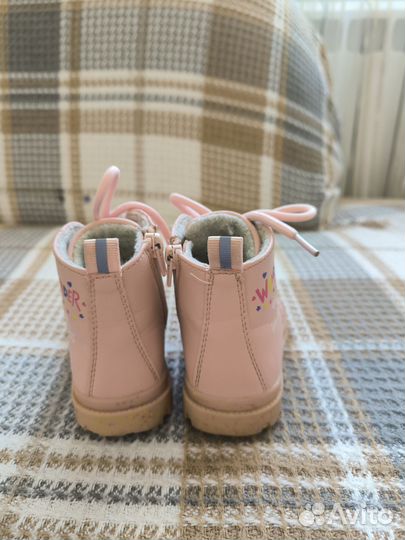 Ботинки демисезонные для девочки 23 размер Tombi