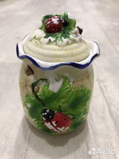 Банки для сыпучих продуктов керамика