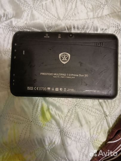 Планшет prestigio multipad 7.0 prime duo 3g