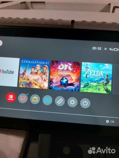 Nintendo switch с играми