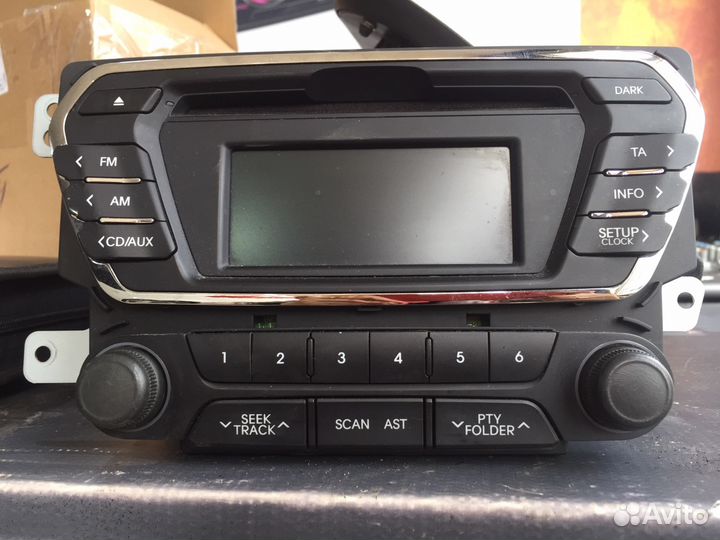 Магнитола с KIA Rio 3