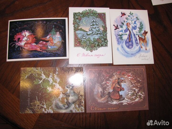 Открытки рисованные N 4