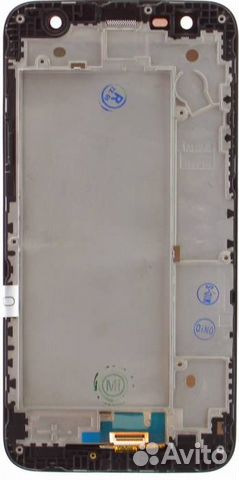 Дисплей для LG X Power 2 (M320) в рамке