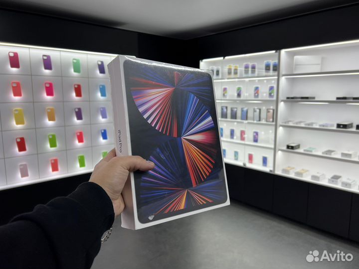 iPad Pro 12.9,M1,Wi-Fi+Sim,256GB,Space Gray,Новый