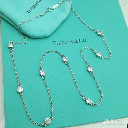 Колье Tiffany серебро