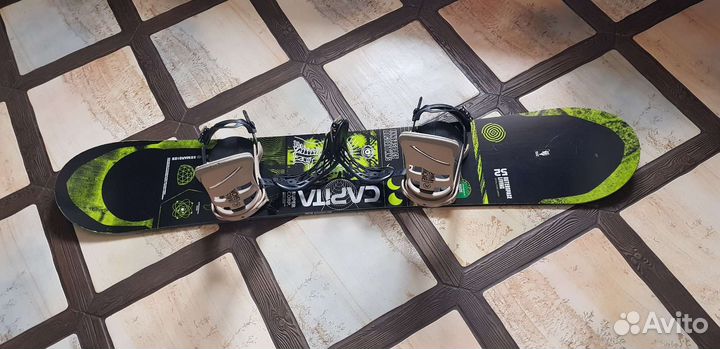 Сноуборд Capita с креплениями