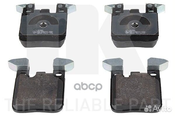 221565 Колодки тормозные BMW F20/21/30/35/80/31