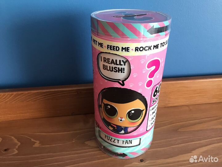 Интерактивный питомец Lol fuzzy fan (кошечка)