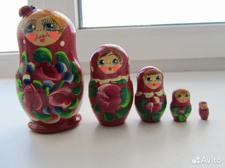 Матрешка деревянная