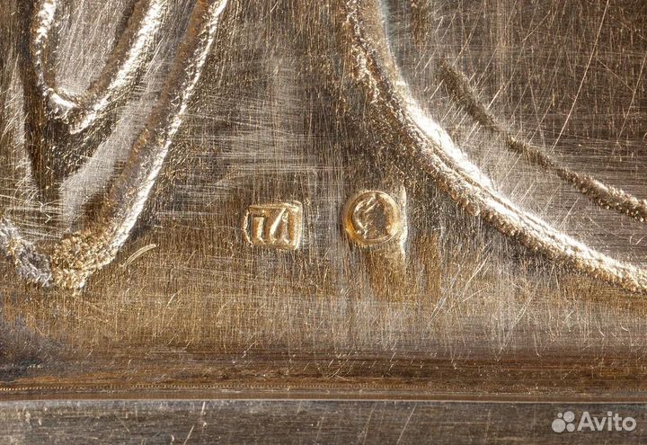 Коробка для сигар. Серебро 84. Модерн. Россия