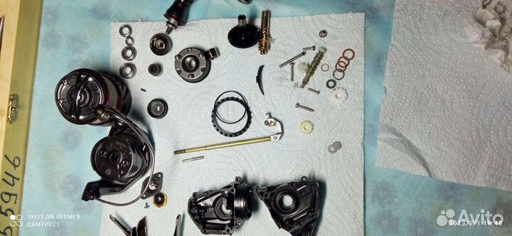 Тех. обслуживание и ремонт рыбаловных катушек