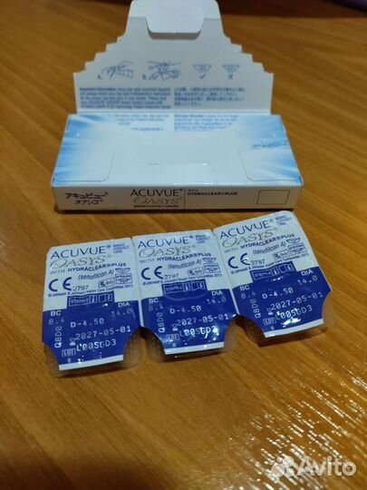 Линзы контактные acuvue oasys двухнедельные