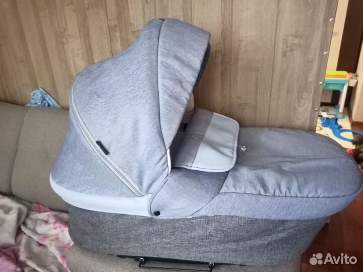 Коляска Indigo Antica 2 в 1 +новые чехлы д/колес