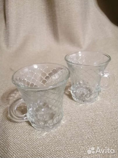 Бокалы и кружки, стекло, СССР