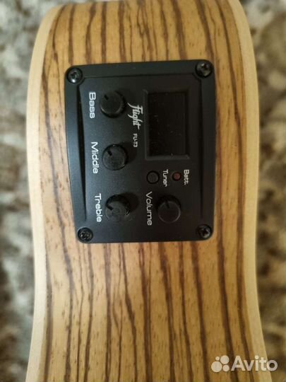 Укулеле flight со звукоснимателем
