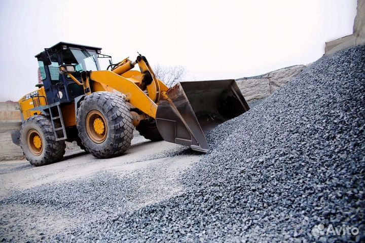 Щебень на подушку