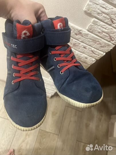 Ботинки демисезонные на мальчика 35 размер
