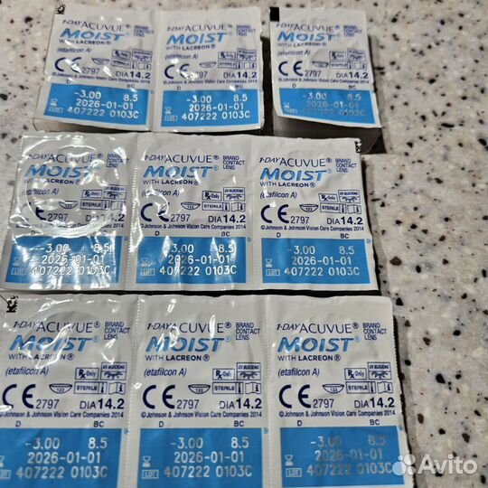 Контактные линзы acuvue