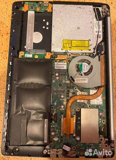 Ноутбук asus K551LN i3 4010U 1.7ггц, GeForce 840M