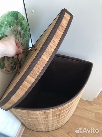 Корзина для белья бамбук