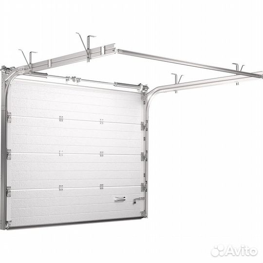Секционные ворота alutech trend