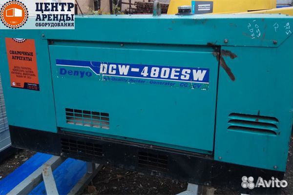 Аренда сварочного генератора Denyo с накс