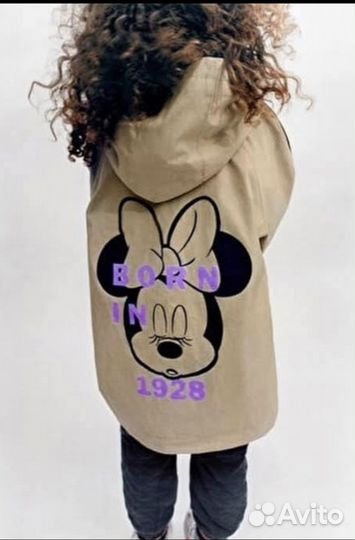 Плащ тренч для девочки