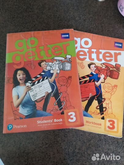 Учебник и тетрадь по английскому Go getter 3