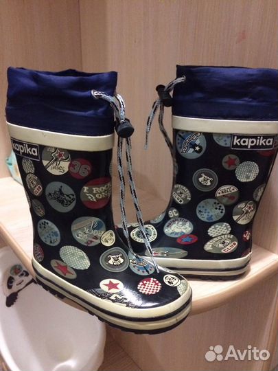 Сапоги резиновые детские