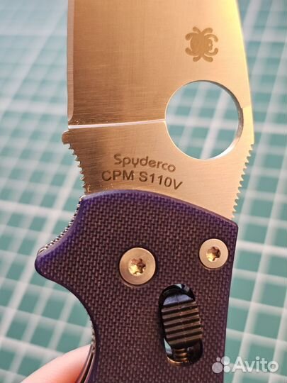 Spyderco manix 2, S110V