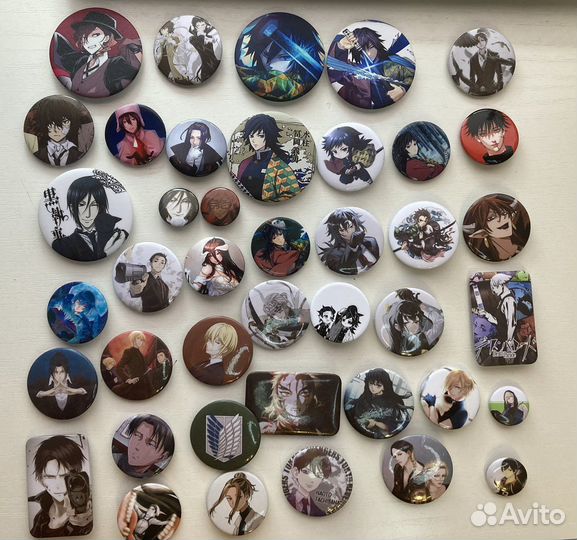 Значки аниме