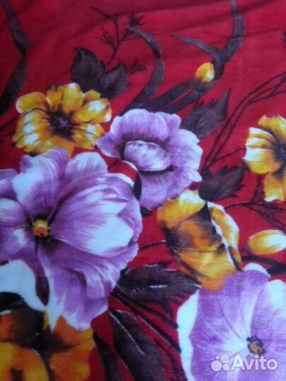 Покрывало велюровое - новое (Корея)